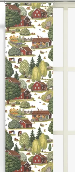 Panelgardiner<Arvidssons textil Ginkalunda panelgardiner