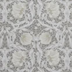 Arts & Crafts Tyger|Gardintyger Mönstrade<Nordisk Textil Grace beige tyg - Klassiskt Arts & Crafts mönster