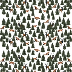 Gardintyger Mönstrade|Arvidssons Textil<Arvidssons textil Granskog grön tyg