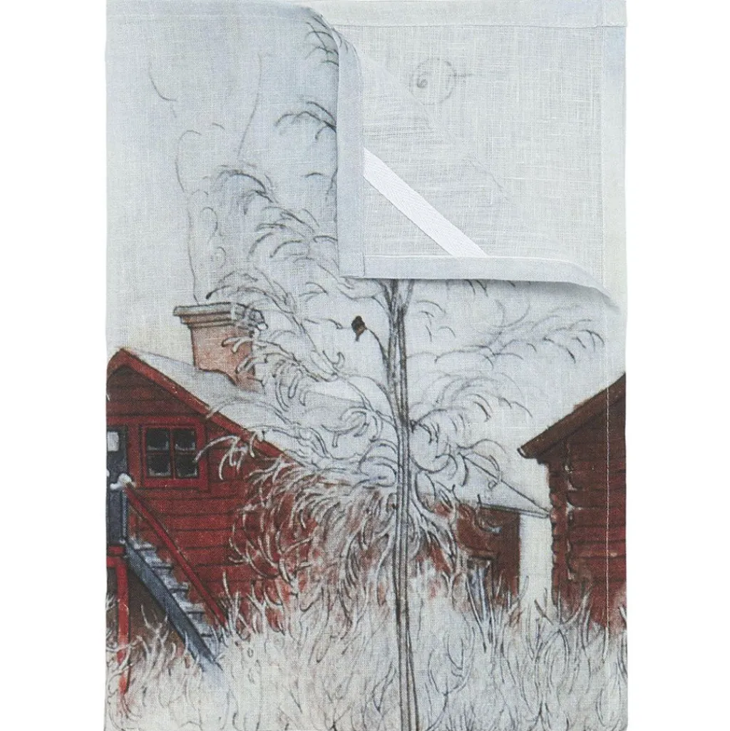 Kökshandduk|Jul I Köket<Svanefors Gården kökshandduk - Carl Larsson