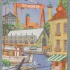 Kökshandduk<Ekelund Göteborg kökshandduk 35X50 - s Linneväveri