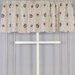 Gardinkappor Mönstrade|Rea Gardiner<Arvidssons textil Gus beige gardinkappa metervara