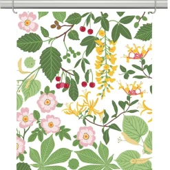 Panelgardiner<Arvidssons textil Haga multi blommiga panelgardiner