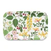 Brickor<Arvidssons textil Haga multi blommig bricka