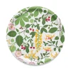 Brickor<Arvidssons textil Haga rund blommig bricka