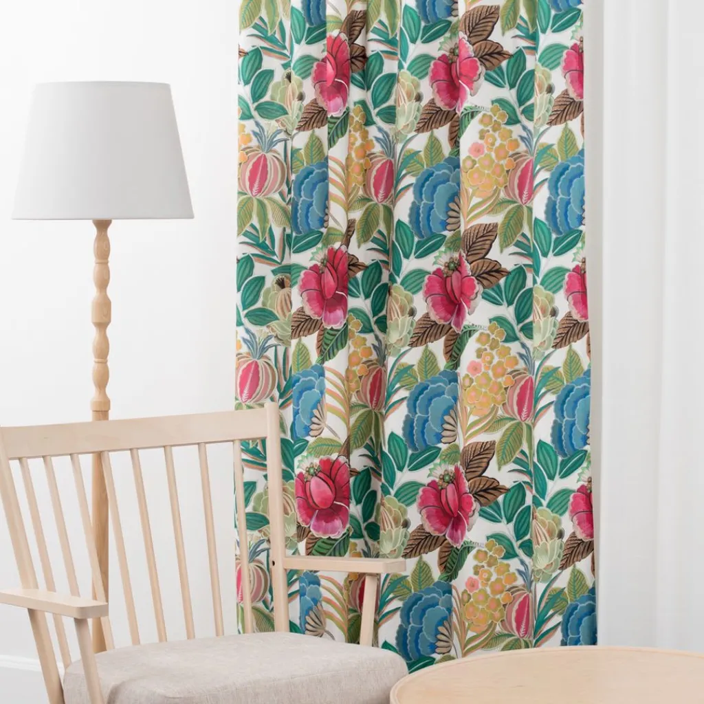 Gardiner Mönstrade<Nordisk Textil Happy Flower gardiner