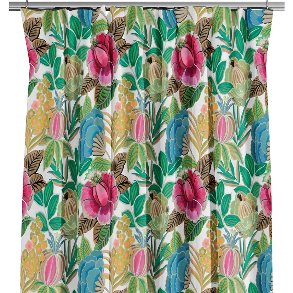 Gardiner Mönstrade<Nordisk Textil Happy Flower gardiner