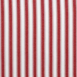 Randiga Möbeltyger|Rutor & Ränder<Nordisk Textil Harlow röd-vit randigt tyg