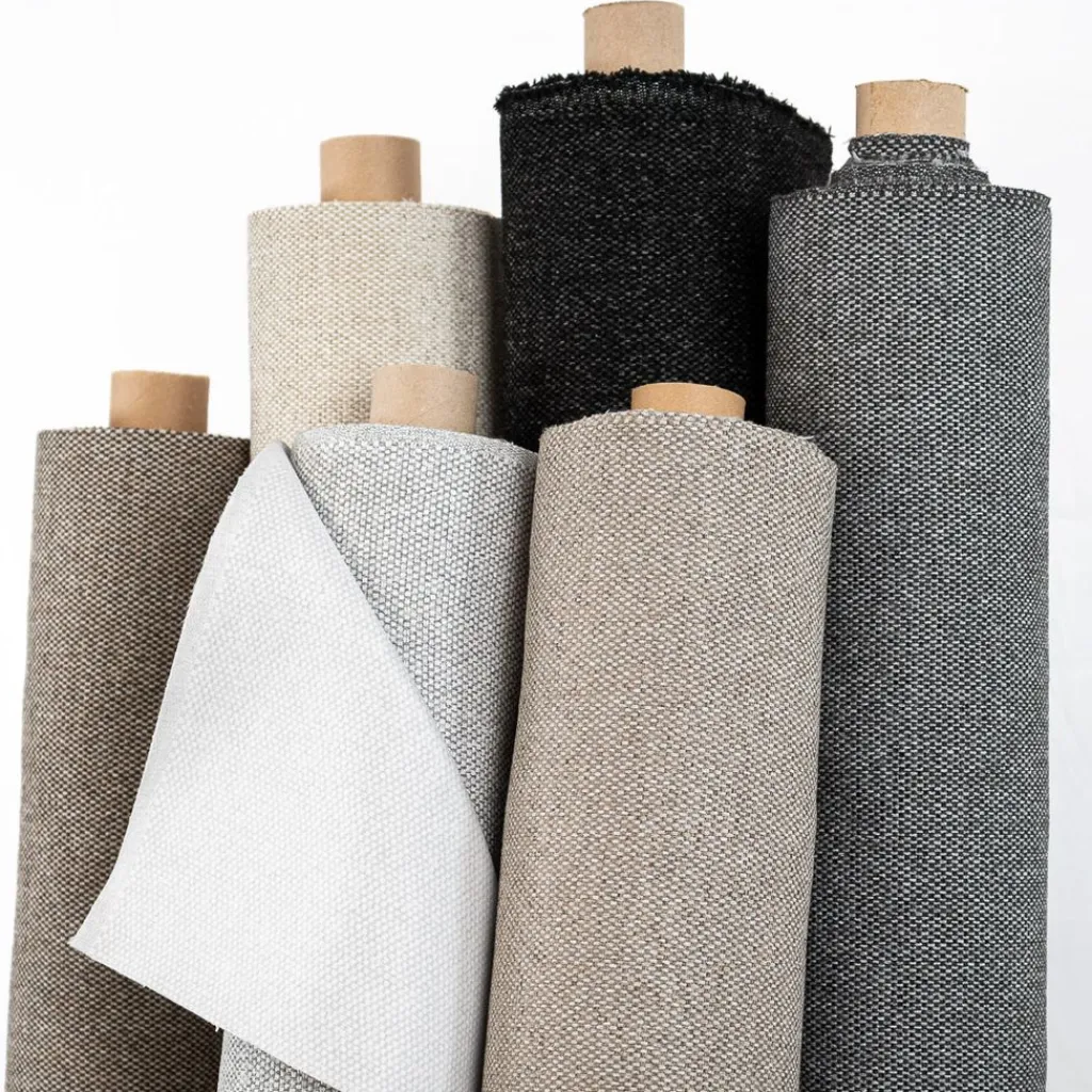 Enfärgade Möbeltyger<Nordisk Textil Harmony Graphite Möbeltyg – Stilrent och Slitstarkt