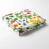 Bordsduk<Arvidssons textil Hedemora vit blommig bordsduk