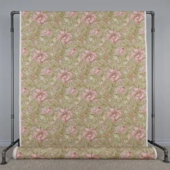 Arts & Crafts Tyger|Gardintyger Mönstrade<Nordisk Textil Helmshore blush tyg