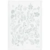 Kökshandduk<Ekelund Herbarium kökshandduk 35X50 i halvlinne - Design av Stig Lindberg