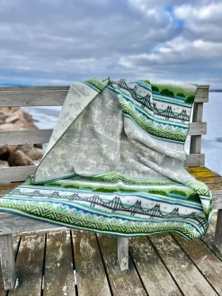 Ullfiltar<Kerstin Landström Design Höga kusten ullfilt 130x180cm -