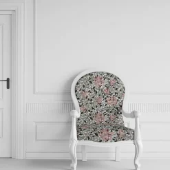 Blommiga Möbeltyger|Mönstrade Möbeltyger< Honeysuckle möbeltyg
