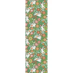 Bordslöpare|Ekelund Löpare<Ekelund Hoppe hare löpare 35x120 - s Linneväveri