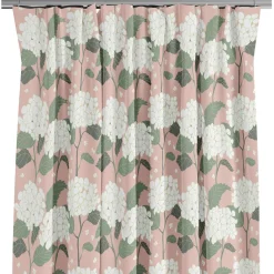 Gardiner Mönstrade<Arvidssons textil Hortensia rosa gardiner