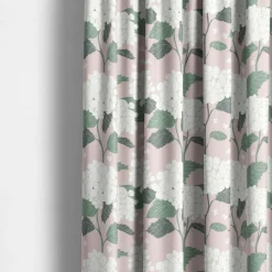 Gardintyger Mönstrade|Arvidssons Textil<Arvidssons textil Hortensia rosa tyg