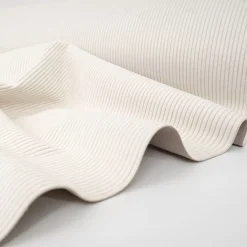 Enfärgade Möbeltyger<Nordisk Textil Huggy creme möbeltyg - Slitstark manchester