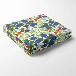 Bordsduk<Arvidssons textil Husknuten blå bordsduk