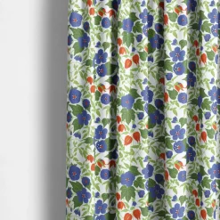 Gardintyger Mönstrade|Arvidssons Textil<Arvidssons textil Husknuten blå tyg