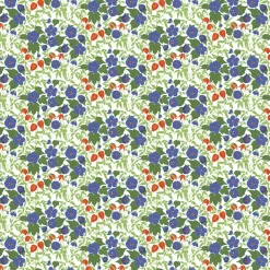 Gardintyger Mönstrade|Arvidssons Textil<Arvidssons textil Husknuten blå tyg