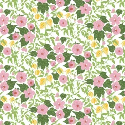 Gardintyger Mönstrade|Arvidssons Textil<Arvidssons textil Husknuten rosa tyg