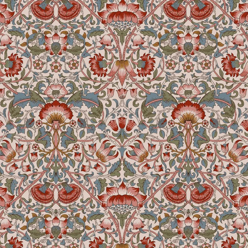 Gardintyger Mönstrade<Nordisk Textil Imperial Garden tyg