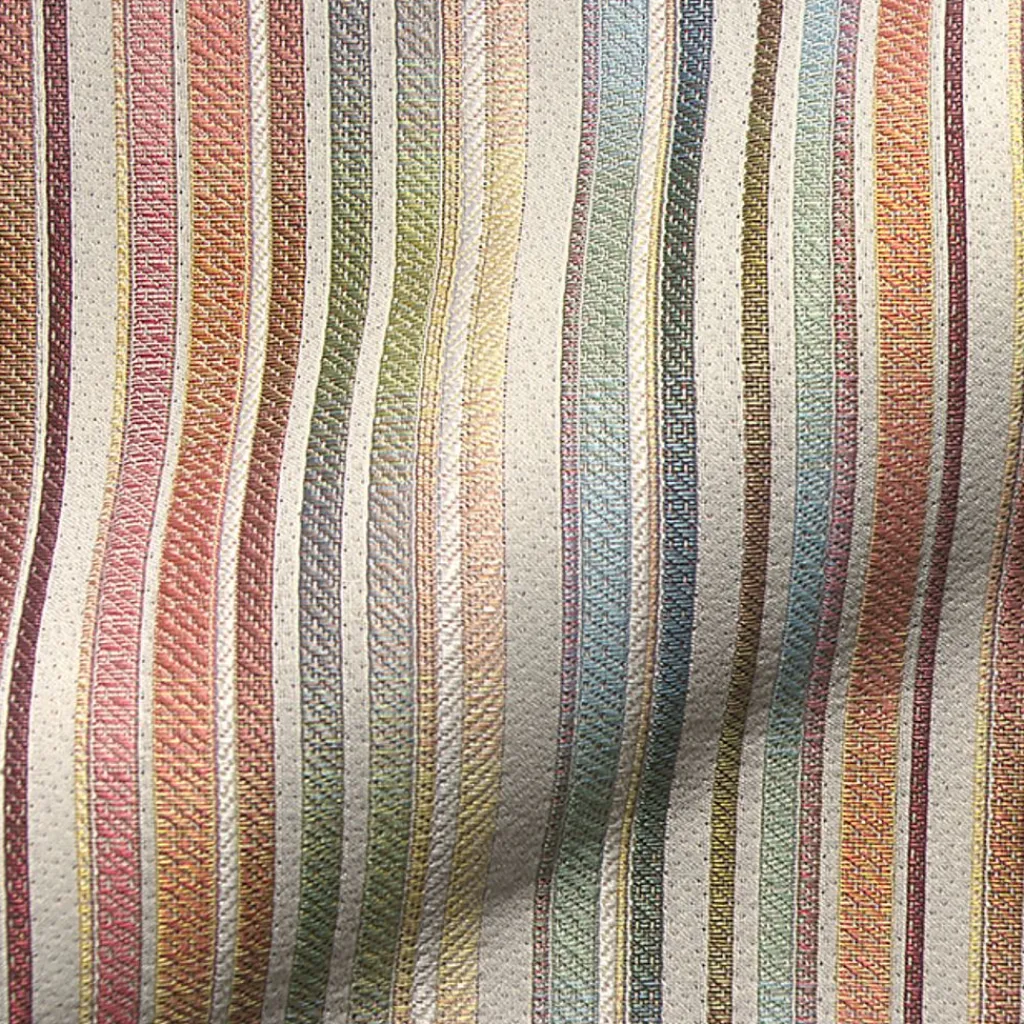 Randiga Möbeltyger|Mönstrade Möbeltyger< Indian stripe tapestry möbeltyg