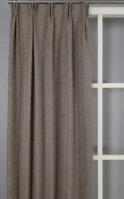 Gardiner Enfärgade<Redlunds James mullvad gardiner – Modern linne-look med lyxigt fall