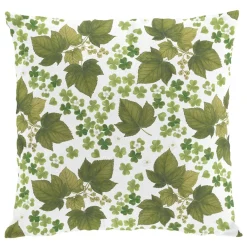 Mönstrade Kuddfodral<Arvidssons textil Johannes grön kuddfodral