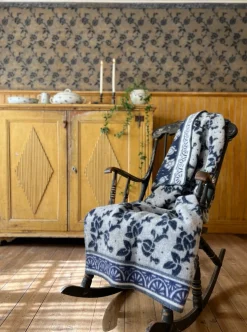 Ullfiltar<Kerstin Landström Design Jugend blå ullfilt 130x180cm -