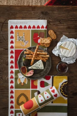 Kökshandduk|Jul I Köket<Almedahls Julhuset kökshandduk -
