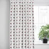 Gardiner Mönstrade|Julgardiner<Arvidssons textil Julian vit gardiner