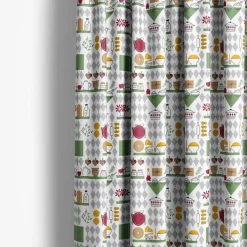 Gardiner Mönstrade|Julgardiner<Arvidssons textil Julköket gardiner