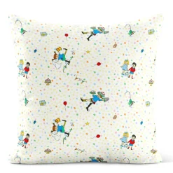 Mönstrade Kuddfodral<Arvidssons textil Kalas hos pippi – Kuddfodral