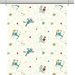 Panelgardiner<Arvidssons textil Kalas hos pippi panel – Panelgardin