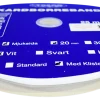 Kardborreband< Kardborreband mjuk klister vit 20mm - 25m rulle