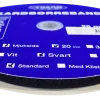 Kardborreband< Kardborreband mjuk svart 20mm - 25m rulle