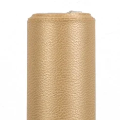 Enfärgade Fuskskinn<Nordisk Textil Karia guld fuskskinn