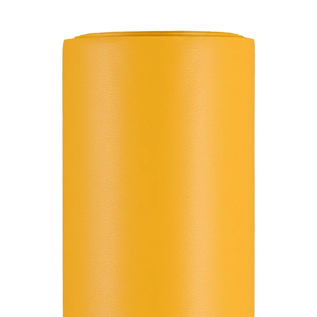 Enfärgade Fuskskinn<Nordisk Textil Karia solgul fuskskinn