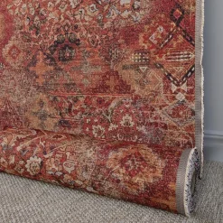 Mönstrade Möbeltyger< Kelim tapestry orientaliskt gobelängtyg