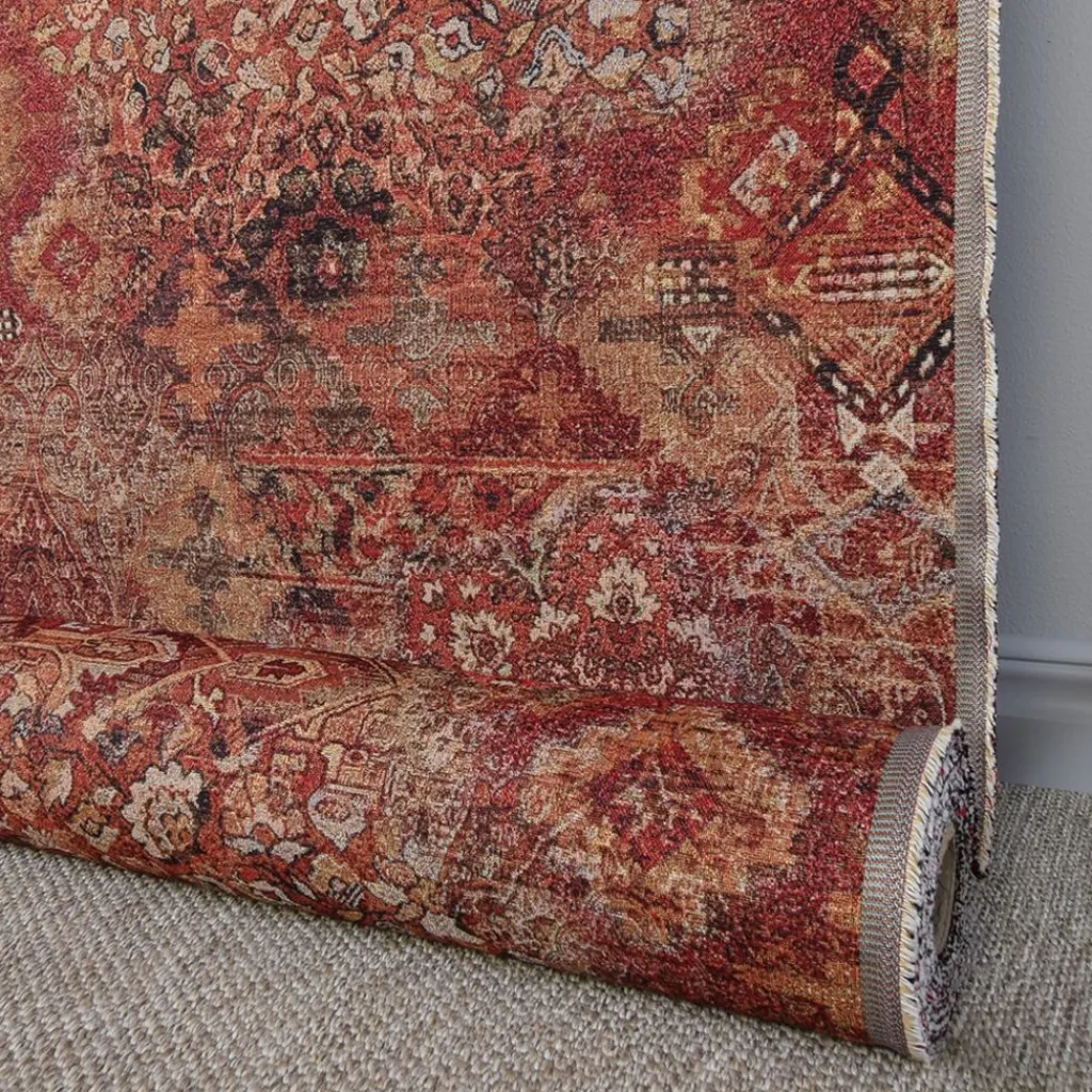 Mönstrade Möbeltyger< Kelim tapestry orientaliskt gobelängtyg