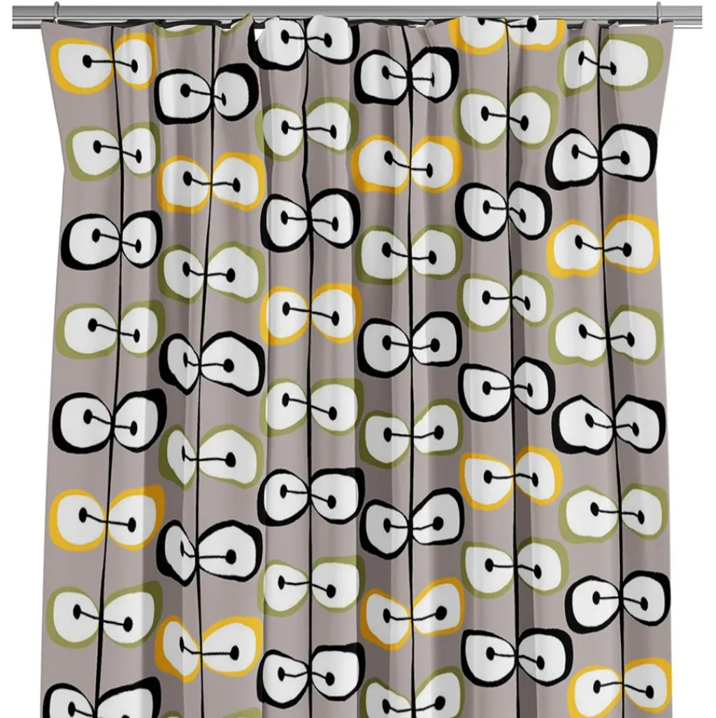 Gardiner Mönstrade<Arvidssons textil Kiwi beige gardiner