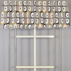 Gardinkappor Mönstrade<Arvidssons textil Kiwi beige gardinkappa metervara