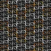 Gardintyger Mönstrade|Arvidssons Textil<Arvidssons textil Kiwi svart tyg