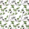 Arvidssons Textil|Gardintyger Mönstrade<Arvidssons textil Klosterträdgården