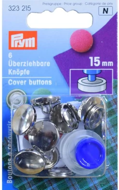 Knappar|Tillbehör<Prym Klä-på-knapp 15 mm