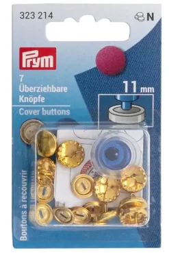 Knappar|Tillbehör<Prym Klä-på-knapp 11 mm