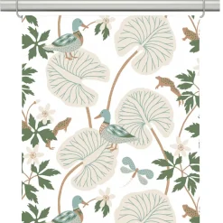 Panelgardiner<Arvidssons textil Kärrleken offwhite panelgardiner