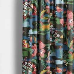 Gardiner Mönstrade<Arvidssons textil Landet Bubblar svart-multi gardiner